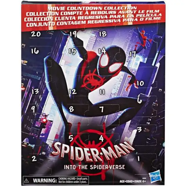 Marvel Spider-Man Into the SpiderVerse Movie Countdown Collection Set