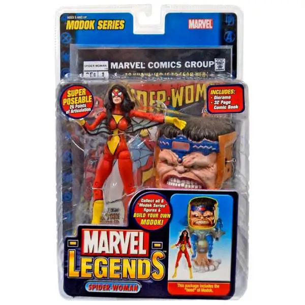 Marvel Legends Series 15 M.O.D.O.K. Spider-Woman Action Figure