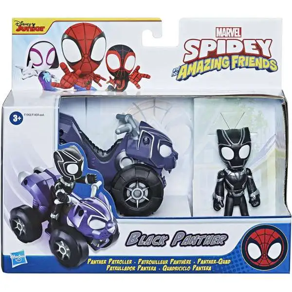 Figura E Carro Aranha Spidey Amazing Friends Hasbro - F1940