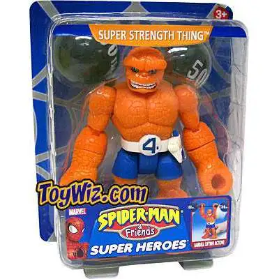 Spider-Man & Friends Super Heroes Super Strength Thing Action Figure [Damaged Package]