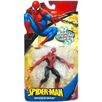 Classic Heroes Spider-Man Action Figure [Wall Sticking Web Red & Black]