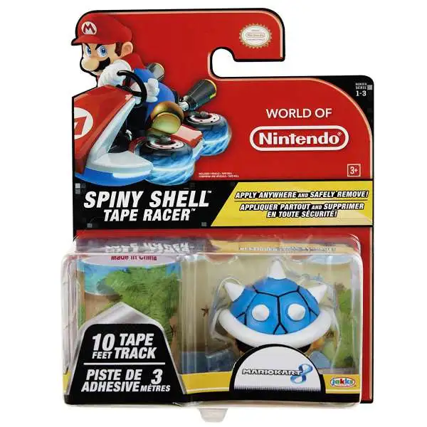 World of Nintendo Mario Kart 8 Tape Racer Spiny Shell Figure