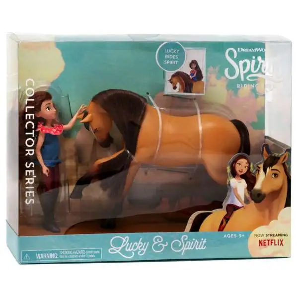 Spirit Riding Free Collector Series Lucky & Spirit Figure Set [Version 2]
