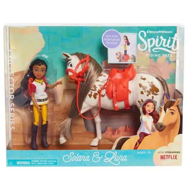 Spirit Riding Free Collector Series Solana & Luna Figure Set
