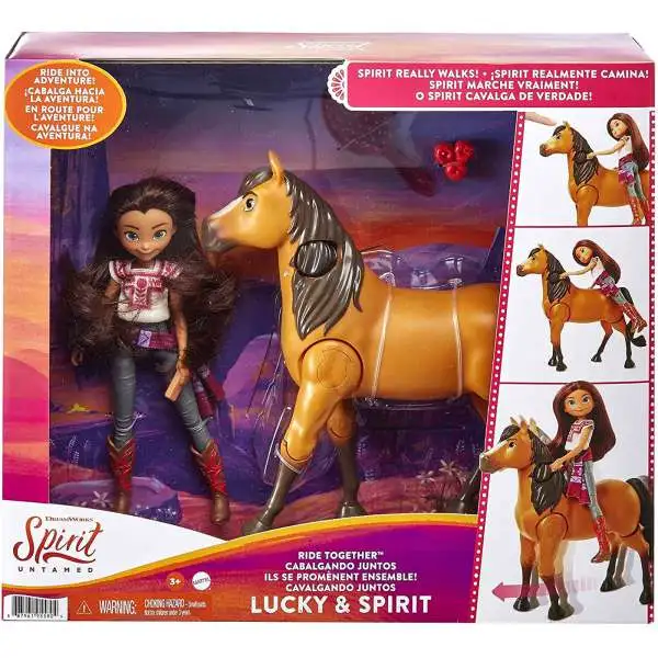 Spirit Untamed Ride Together Lucky & Spirit Figure Set