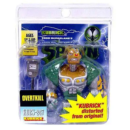 McFarlane Toys Spawn Kubrick Overtkill Minifigure [Green Armor Variant]