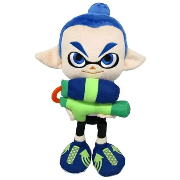 Splatoon Inkling Boy Blue 9-Inch Plush