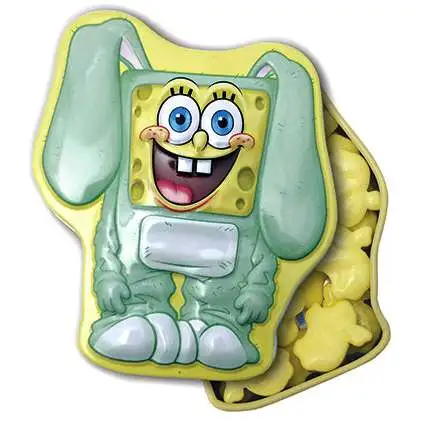 Spongebob Squarepants Big Bunny Candy Tin