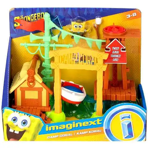 Fisher-Price Imaginext Spongebob Squarepants Krabby Patty Wagon Kid Toy Gift 
