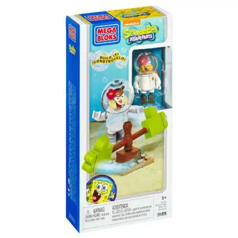 Mega Bloks Spongebob Squarepants Sandy Wacky Pack Set