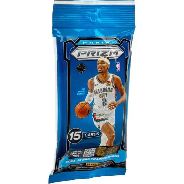 NBA Panini 2024-25 Prizm Basketball Trading Card VALUE Pack [15 Cards]