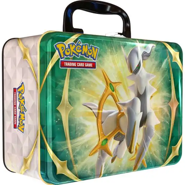 Pokemon 2022 SPRING Collector's Chest Arceus Tin Set [5 Booster Packs, 3 Promo Cards & More]
