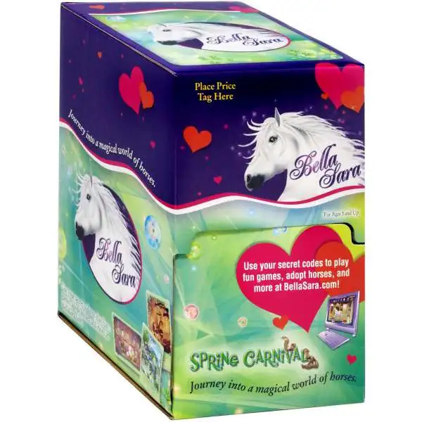 Bella Sara Collectible Card Game Spring Carnival Gravity Feed Booster Box [24 Packs]