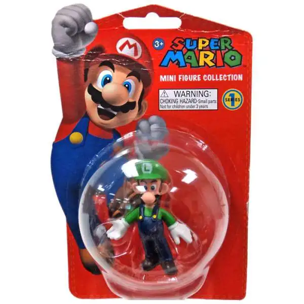 Super Mario Bros Luigi Vinyl Mini Figure