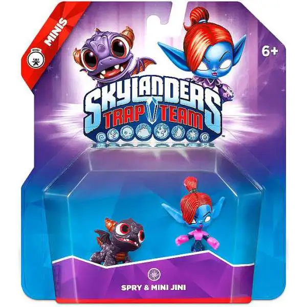 Skylanders Trap Team Minis Spyro & Mini Jini Figure 2-Pack