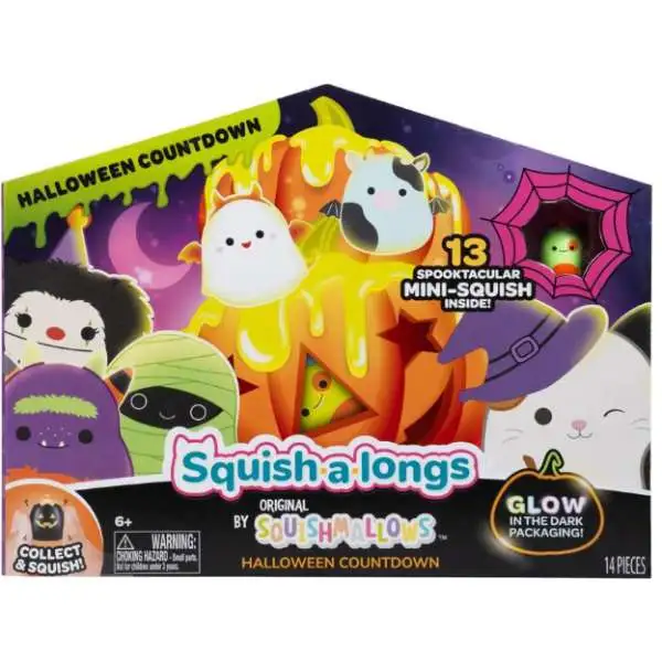 Squishmallows Squish-a-Longs 2026 Halloween Countdown Calendar [13 Mini-Squish]