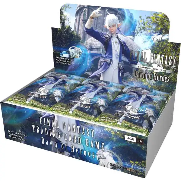 Final Fantasy Trading Card Game Dawn of Heroes Booster Box [36 Packs]