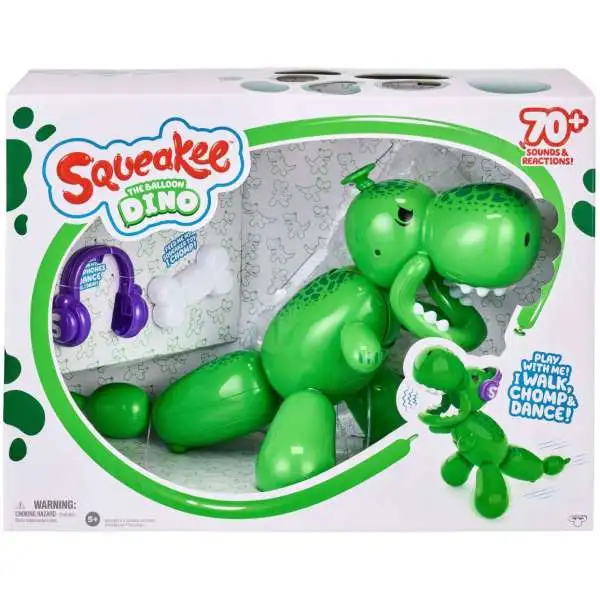 Squeakee The Balloon Dino 14-Inch Interactive Figure