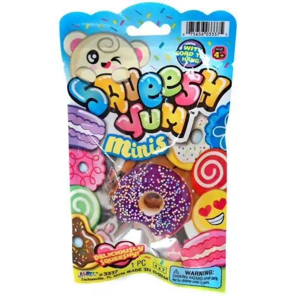 Squeesh Yum Minis Donuts Mini Squeeze Toy [RANDOM Color]