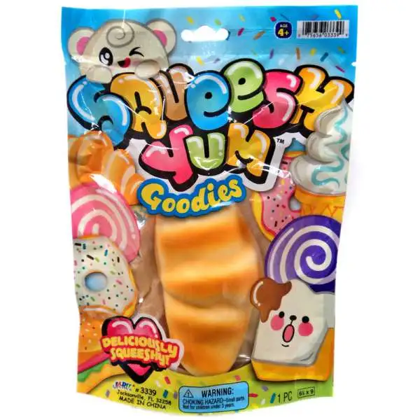 Details about   Squeesh Yum Goodies STUFFED SAMICH Squeeze Toy New in Package ~ USA SELLER 