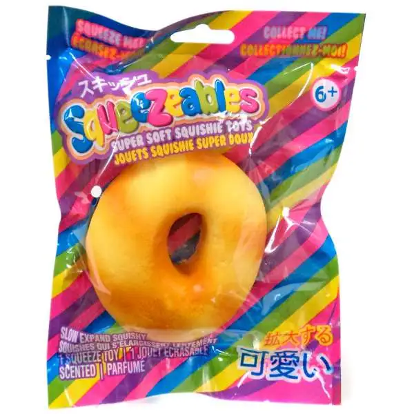 Squeezeables Series 1 Bagel Squeeze Toy
