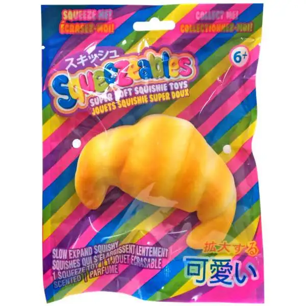Squeezeables Series 1 Croissant Squeeze Toy