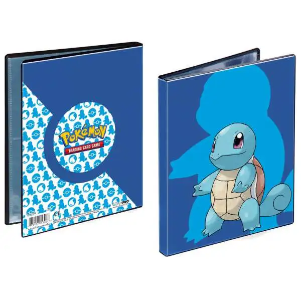 Ultra Pro Pokemon Trading Card Game Squirtle 4-Pocket Portfolio