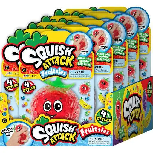 Squish Attack Fruitsies Assortment Case [3 of each style] (Pre-Order ships May)