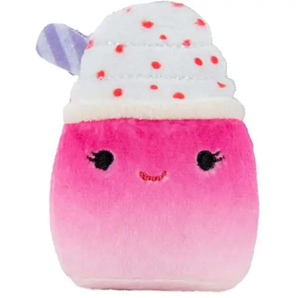 Squishmallows Squishville! Cinnamon the Frozen Yogurt 2-Inch Mini Plush