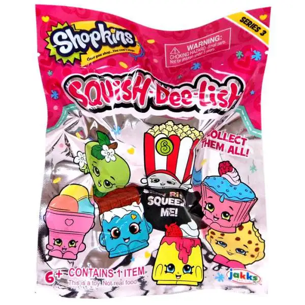 Squish-Dee-Lish Shopkins Series 3 Mystery Pack