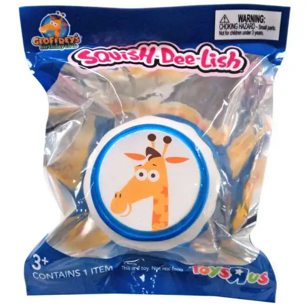 Squish-Dee-Lish Geoffrey's Birthday Club Exclusive Squeeze Toy