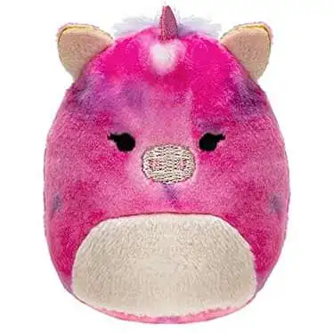 Squishmallows Squishville! Lola the Unicorn 2-Inch Mini Plush