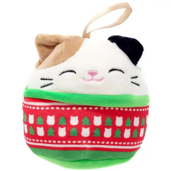 Squishmallows Ornament Cam the Cat 4-Inch Plush [HOLIDAY Collection Loose]