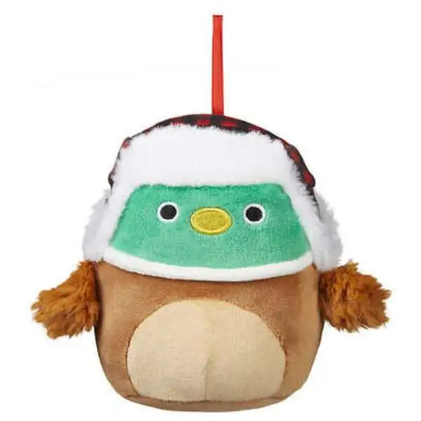 Squishmallows Ornament Avery the Duck Exclusive 4-Inch Plush [Holiday WINTER Collection Loose]