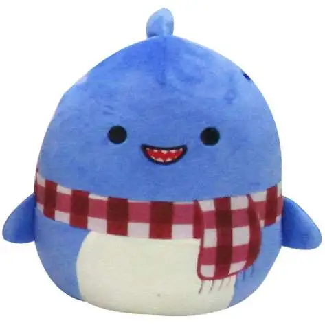 Squishmallows Rey the Shark 8-Inch Plush [with Scarf]
