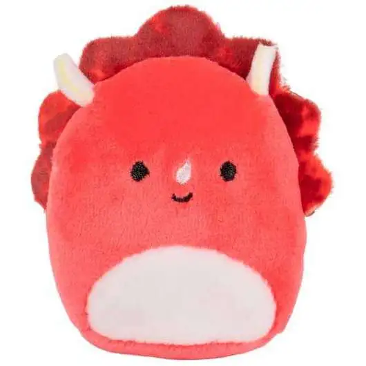 Squishmallows Squishville! Tristan the Triceratops 2-Inch Mini Plush