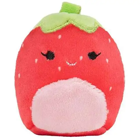 Squishmallows Squishville! Scarlet the Strawberry 2-Inch Mini Plush