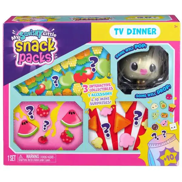 My Squishy Little Snack Packs TV Dinner Dart Mystery Pack