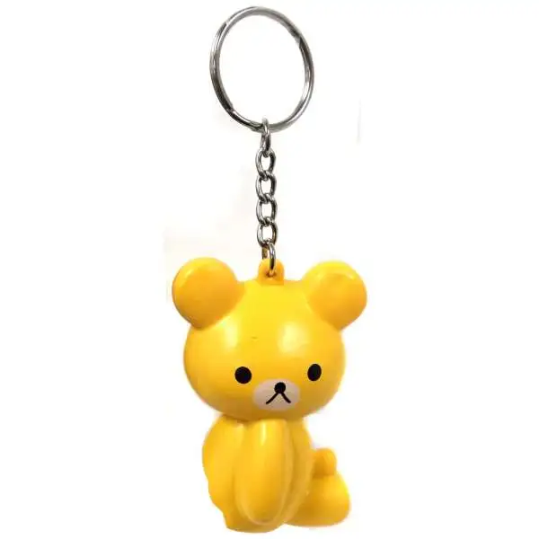 Nom!Nom!Nom! Squizzy Kawaii Squishies Yellow Bear Keychain