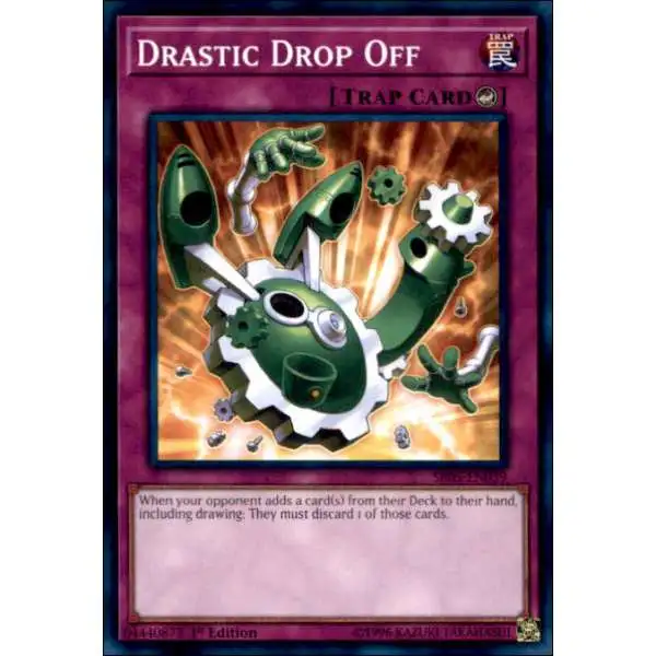 YuGiOh Wave of Light Structure Deck Common Drastic Drop Off SR05-EN039