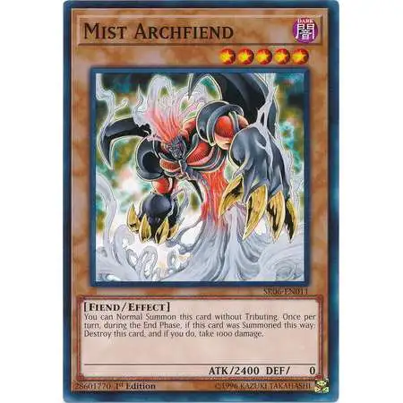 YuGiOh Lair of Darkness Structure Deck Common Mist Archfiend SR06-EN011