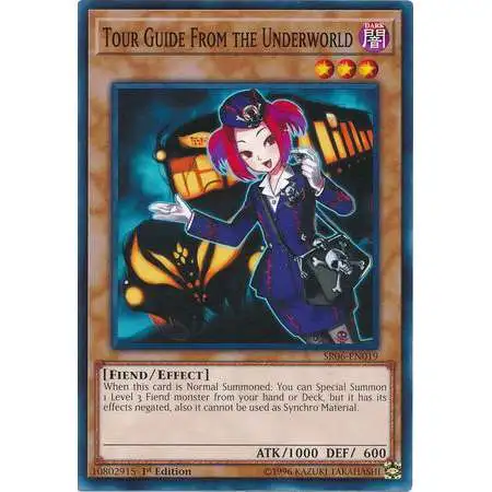 YuGiOh Lair of Darkness Structure Deck Common Tour Guide From the Underworld SR06-EN019