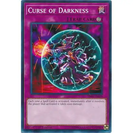 YuGiOh Lair of Darkness Structure Deck Common Curse of Darkness SR06-EN039