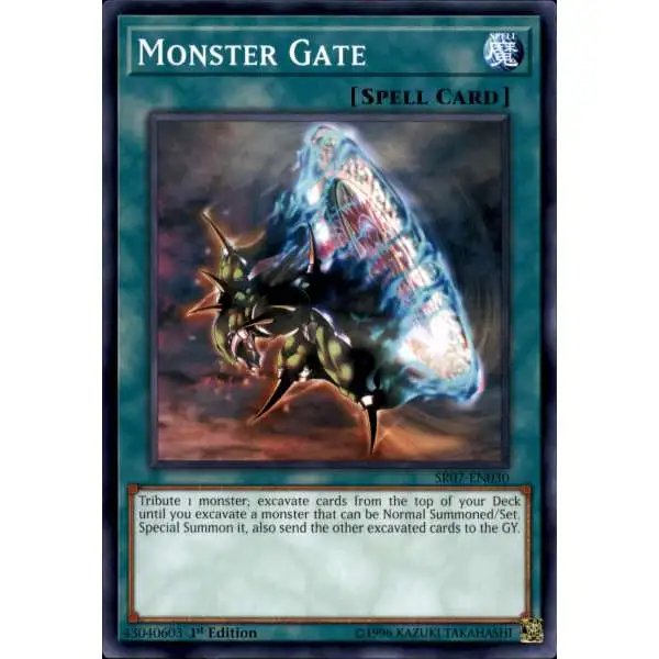 YuGiOh Structure Deck: Zombie Horde Common Monster Gate SR07-EN030