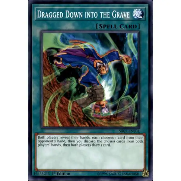 YuGiOh Structure Deck: Zombie Horde Common Dragged Down into the Grave SR07-EN031