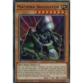 YuGiOh Mechanized Madness Structure Deck Common Machina Irradiator SR10-EN003