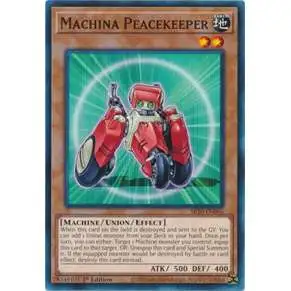 YuGiOh Mechanized Madness Structure Deck Common Machina Peacekeeper SR10-EN006