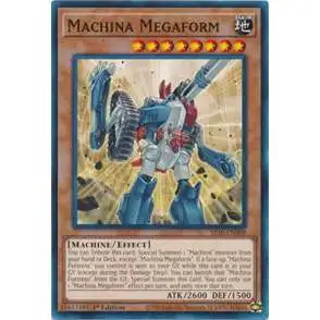 YuGiOh Mechanized Madness Structure Deck Common Machina Megaform SR10-EN008