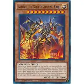 YuGiOh Mechanized Madness Structure Deck Common Jizukiru, the Star Destroying Kaiju SR10-EN014