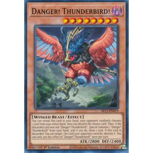 YuGiOh Structure Deck: Dark World Common Danger! Thunderbird! SR13-EN019